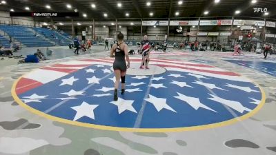 106 lbs 1st Place Match - Kaia Hunter, Bennett County vs Joslyn Swanson, Siouxland Wrestling Academy