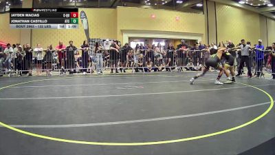 132 lbs Round Of 128 - Jayden Macias, C-Quence vs Jonathan Castillo, Atc