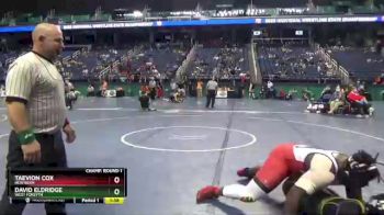 4 lbs Champ. Round 1 - David Eldridge, West Forsyth vs Taevion Cox, New Bern