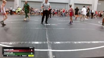 60/65/70 Semifinal - Mason Lee, Backyard Brawlers vs Kasen Karl, Greater Heights Wrestling