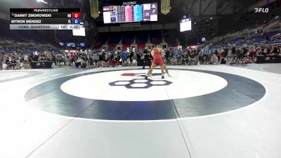215 lbs Cons. Quarters - Danny Zmorowski, OH vs Myron Mendez, FL