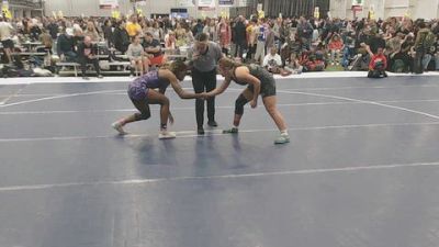 155 lbs Champ. Rd Of 32 - Melissa Nance, Harvey Twisters vs Audiana Estelle, Powerhouse Wrestling Club