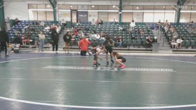 64/68 Round 5 - Aiden Mccanna, Riled Up Wrestling vs Austynne Dixon, Edinboro Youth Wrestling Club