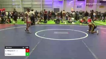 88 lbs 5th Place - Carlos Melgoza 3, Selma Youth vs Robert Joseph Meza, Estrada Trained