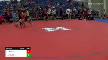 129 lbs Champ. Round 2 - Aden Reyes, Fighting Irish WC vs Tyler Lavin, Contenders Wrestling Academy