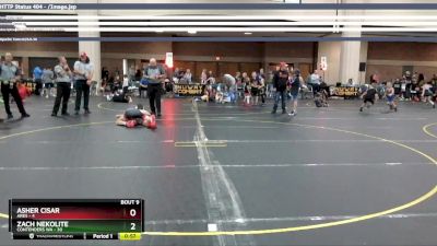 115 lbs Round 3 (6 Team) - Zach Nekolite, Contenders WA vs Asher Cisar, Ares