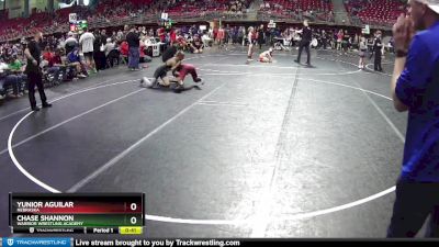 140 lbs Cons. Round 4 - Yunior Aguilar, Nebraska vs Chase Shannon, Warrior Wrestling Academy