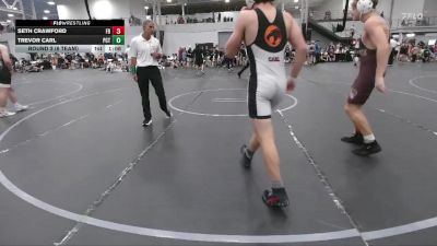 144 lbs Round 3 (6 Team) - Seth Crawford, Freakztyle Black vs Trevor Carl, Palm City Thundercats