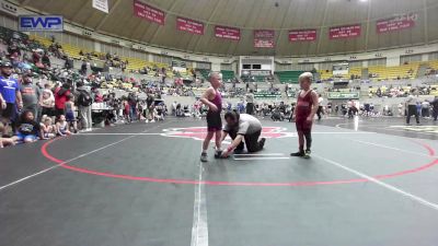 70 lbs Semifinal - Anthony Stevens, Dover Youth Wrestling Club vs Gatlin Johnson, Benton Parks Youth Wrestling