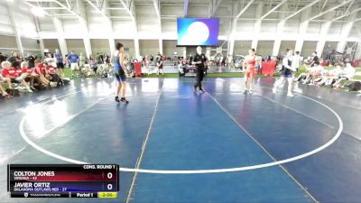 138 lbs Semis & 1st Wrestleback (8 Team) - Colton Jones, Virginia vs Javier Ortiz, Oklahoma Outlaws Red