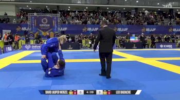 Leo Badache vs David Jasper Wenzel 2025 European Jiu-Jitsu IBJJF Championship