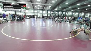 157 lbs Round 1 (8 Team) - Masen Hancey, Box Elder B vs Boston Leugers, Millard B