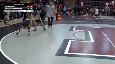SPW-9 lbs Semifinal - Brecken Haskenhoff, Hammerin Hawks vs Nolan Samo, Creston Express Wrestling