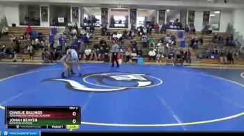 115 lbs Semifinal - Jonah Beaver, Houston Academy vs Charlie Billings, Westminster Christian Academy