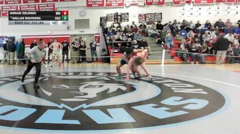 215 lbs Consi Of 4 - Adrain Zelinski, Mill River vs Dallas Sulton'El, Colchester