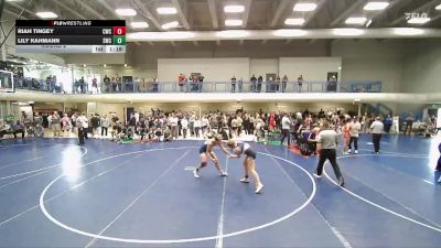 140-146 lbs Round 2 - Riah Tingey, Champions Wrestling Club vs Lily Kahmann, Syracuse Wrestling Club