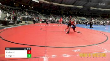 95 lbs Round Of 16 - Joseph Leick, Sebolt Wrestling Academy vs Rowdy Angst, Victory