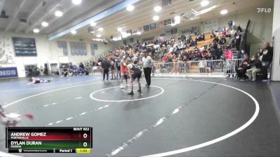 120 lbs Cons. Round 6 - Dylan Duran, Marina vs Andrew Gomez, Porterville