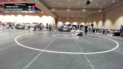 285 lbs Quarters - Isaiah Taylor, Pennsylvania vs Clayton Whitenight, Pennsylvania