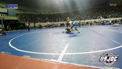 140 lbs Consi Of 8 #2 - TJ Davis, Little Axe Takedown Club vs Charles Wheeler, Chickasha Youth Wrestling