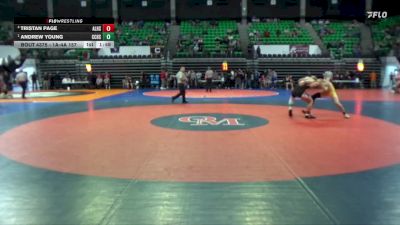 1A-4A 157 Semifinal - Andrew Young, Cherokee County vs Tristan Page, Alexandria HS