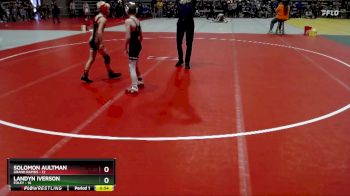 75 lbs Semis (4 Team) - Landyn Iverson, Foley vs Solomon Aultman, Grand Rapids