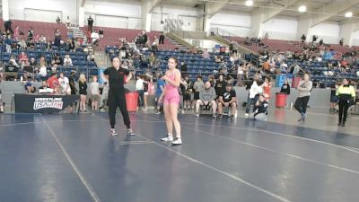 145 lbs Champ. Round 1 - London McEntire vs McKenna Roe, Jordan Jimenez Training Academy