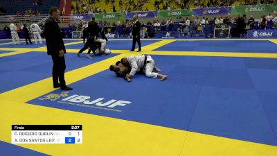 CARLOS ROGERIO DURLIN vs ALBERTO DOS SANTOS LEITE 2024 Brasileiro Jiu-Jitsu IBJJF