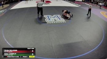 Semifinal - Tevin Delozier, Millard South vs Cole Caniglia, Creighton Prep