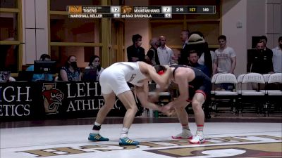 149 - lbs Max Brignola, Lehigh vs Marshall Keller, Princeton