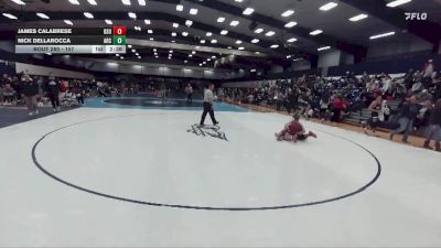 157 lbs Cons. Round 2 - James Calabrese, Bridgewater State vs Nick DellaRocca, Arcadia
