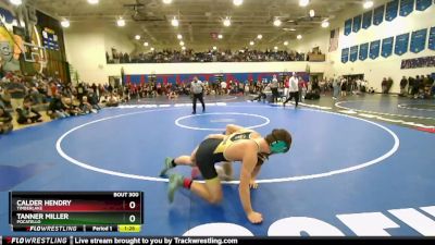 144 lbs Cons. Round 2 - Calder Hendry, Timberlake vs Tanner Miller, Pocatello