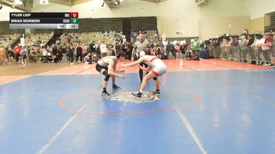 121-H2 lbs Semifinal - Tyler Leip, Immortals vs Brian Mormon, Sachem North