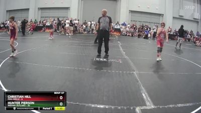 96 lbs Round 8 (10 Team) - Christian Hill, Full Circle vs Hunter Pierson, Indiana Outlaws