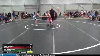 100 lbs Placement Matches (8 Team) - Brady Byrd, Indiana vs Jacob Ragan, Georgia Blue