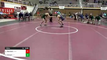 138 lbs Consolation - Logan Bartlett, Lewisburg vs Connor Brown, Littlestown