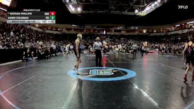 5A 139 lbs Champ. Round 1 - Nathan Phillips, Sandia vs Aiden Coleman, Piedra Vista