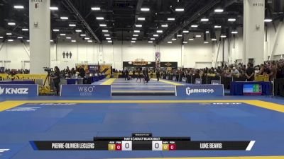 Luke Beavis vs Pierre-Olivier Leclerc 2025 World IBJJF Jiu-Jitsu No-Gi Championship