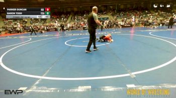 52 lbs Consi Of 16 #2 - Parker Duncan, Red Cobra Westling Academy vs Baron Todd, Texas Elite Wrestling Club