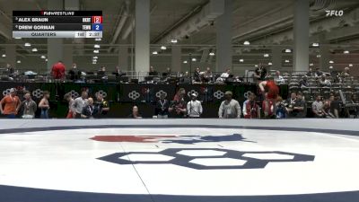 65 lbs Quarters - Alex Braun, Oklahoma RTC vs Drew Gorman, Teknique Wrestling
