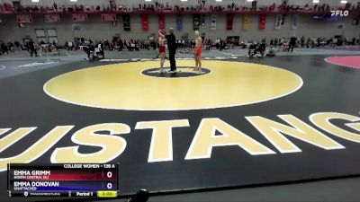 138 A Champ. Round 1 - Emma Grimm, North Central (IL) vs Emma Donovan, UNATTACHED