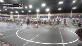 78 lbs Quarterfinal - Logan Crawford, Northwest Elite vs Renzhi Yi, Bay Area Dragons WC