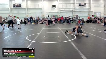92 lbs Round 3 (6 Team) - Braydan McMullan, Neighborhood WC vs Reed Gaynor, NOVA Wrestling Club