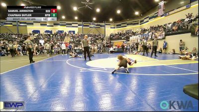 52 lbs Consolation - Samuel Airington, Husky WC vs Chapman Butler, Mannford Pirate Youth Wrestling