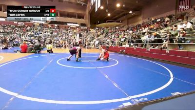 85 lbs Quarterfinal - Montgomery Gordon, Searcy Youth Wrestling vs Gus Loftis, Benton Parks Youth Wrestling
