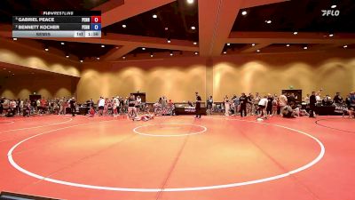 78 lbs Semis - Gabriel Peace, Pennsylvania vs Bennett Kocher, Pennsylvania