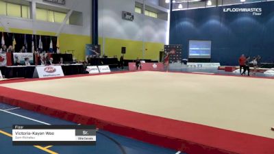 Victoria-Kayen Woo - Floor, Gym-Richelieu - 2019 Elite Canada - WAG