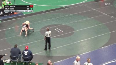 172 lbs Round Of 64 - Trent Shook, Southern Columbia vs Colin Kehs, Springford