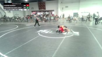 102 lbs Consi Of 8 #2 - Cooper Murray, Grindhouse WC vs Alexander Naccarati Cholo, Grindhouse WC