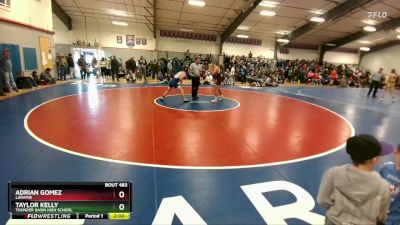 126B Cons. Semi - Adrian Gomez, Laramie vs Taylor Kelly, Thunder Basin High School